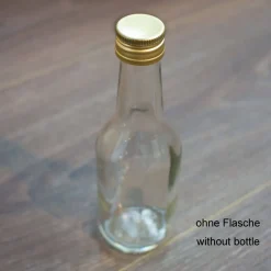 Barstuff Deckel 22mm, goldfarben, Aluminium - für Geradhalsflaschen