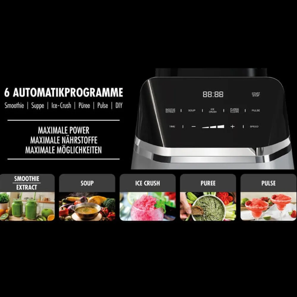 Barstuff Design Multi-Power Standmixer Mix & Soup 2000 W - Gastroback