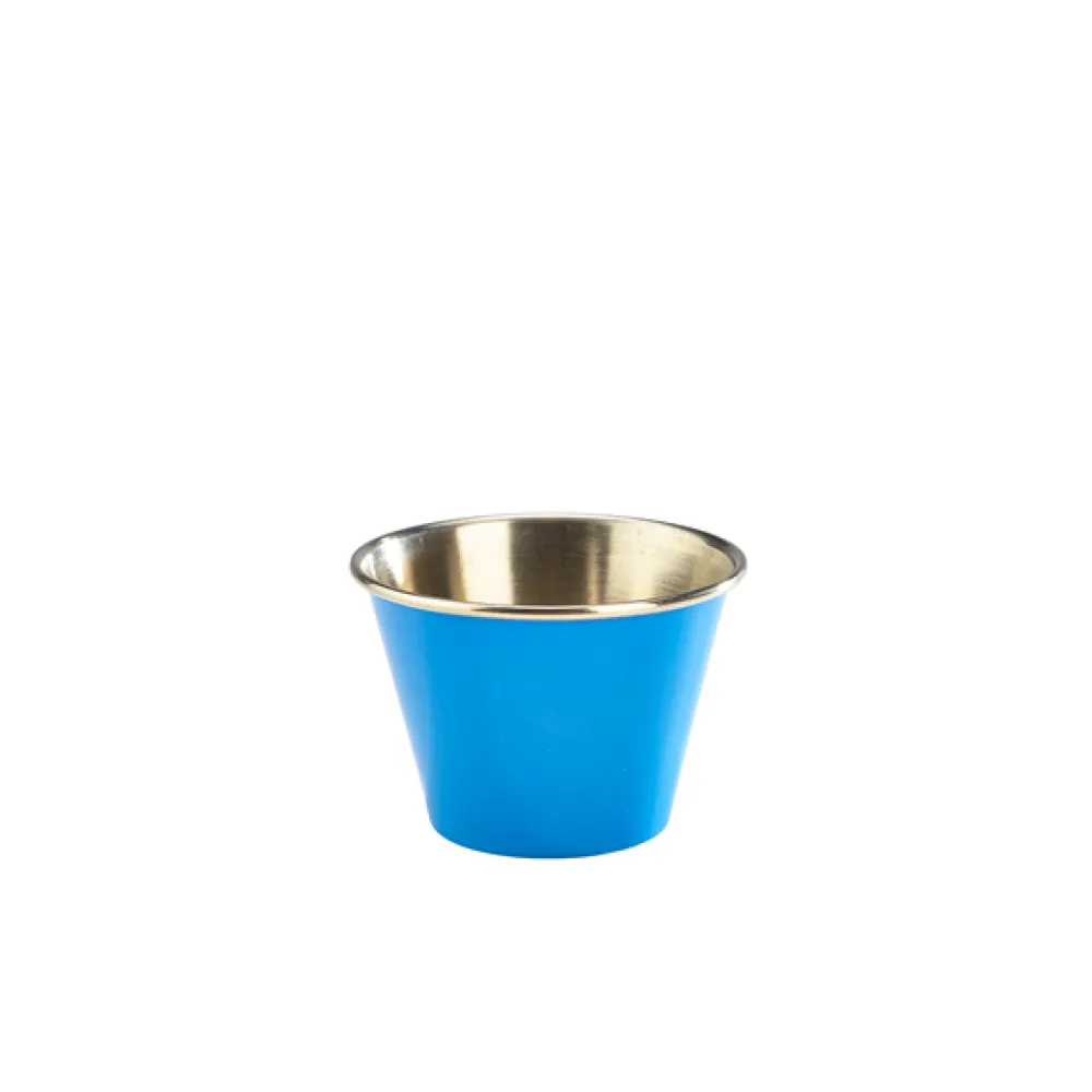 Barstuff Dipschale, Edelstahl, blau - 71ml (24 Stk.)
