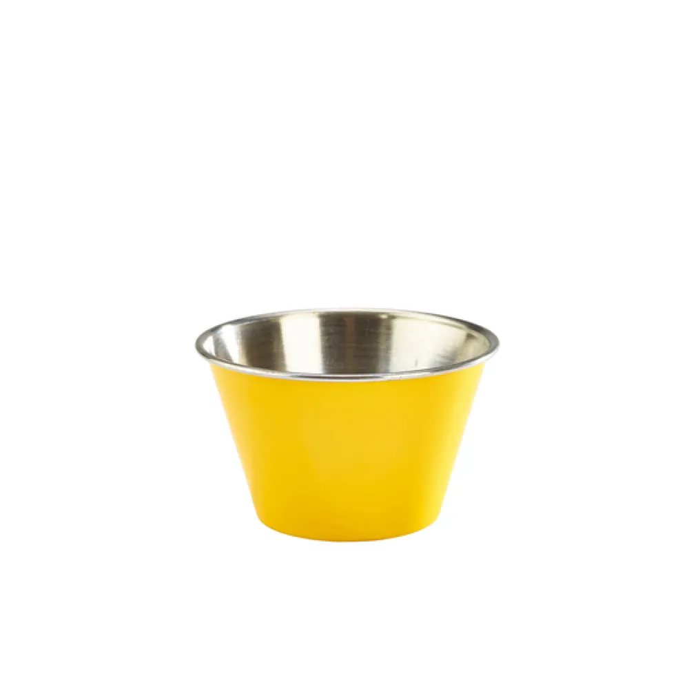 Barstuff Dipschale, Edelstahl, gelb - 170ml (24 Stk.)