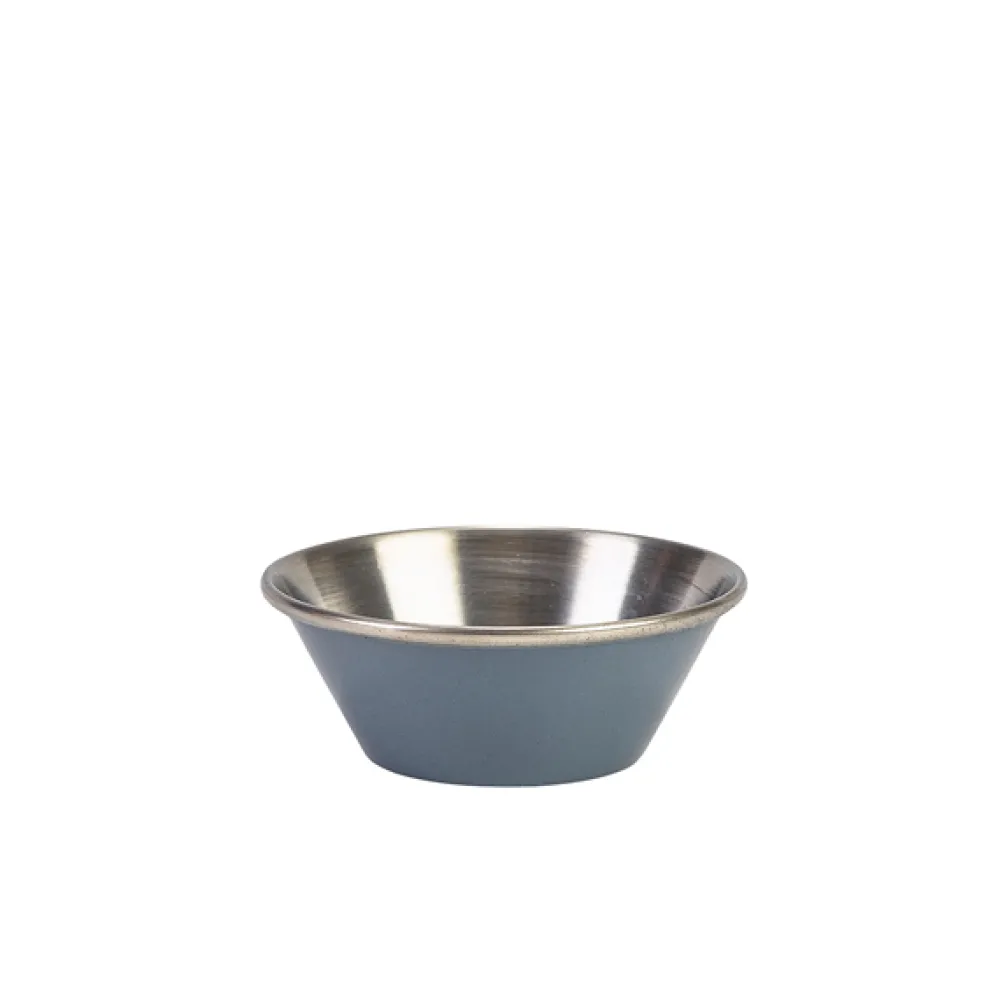 Barstuff Dipschale, Edelstahl, grau - 43ml (24 Stk.)