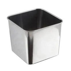 Barstuff Dipschale, Edelstahl, quadratisch - 380ml (12 Stk.)