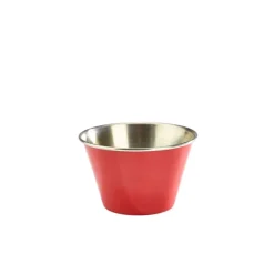 Barstuff Dipschale, Edelstahl, rot - 170ml (24 Stk.)