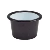 Barstuff Dipschale Emaille 90ml - schwarz