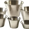 Barstuff Dipschale Kegelform mit Rollrand, Edelstahl - 43ml