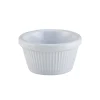 Barstuff Dipschale, Melamin weiß geriffelt - 59ml (24 Stk.)