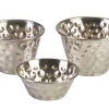 Barstuff Dipschale mit Rollrand, Edelstahl gehämmert - 43ml