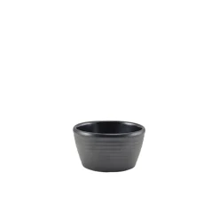 Barstuff Dipschale Ripple, Melamin mattschwarz - 56ml (24 Stk.)