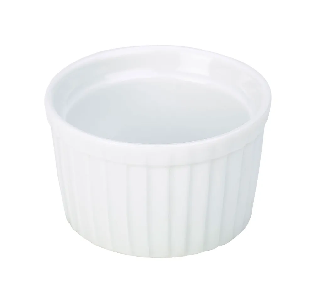 Barstuff Dipschale stapelbar, Porzellan weiß - 85ml (12 Stk.)