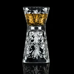 Barstuff Doppelbarmaß / Jigger Tattoo, RCR - Kristallglas (30/60ml)