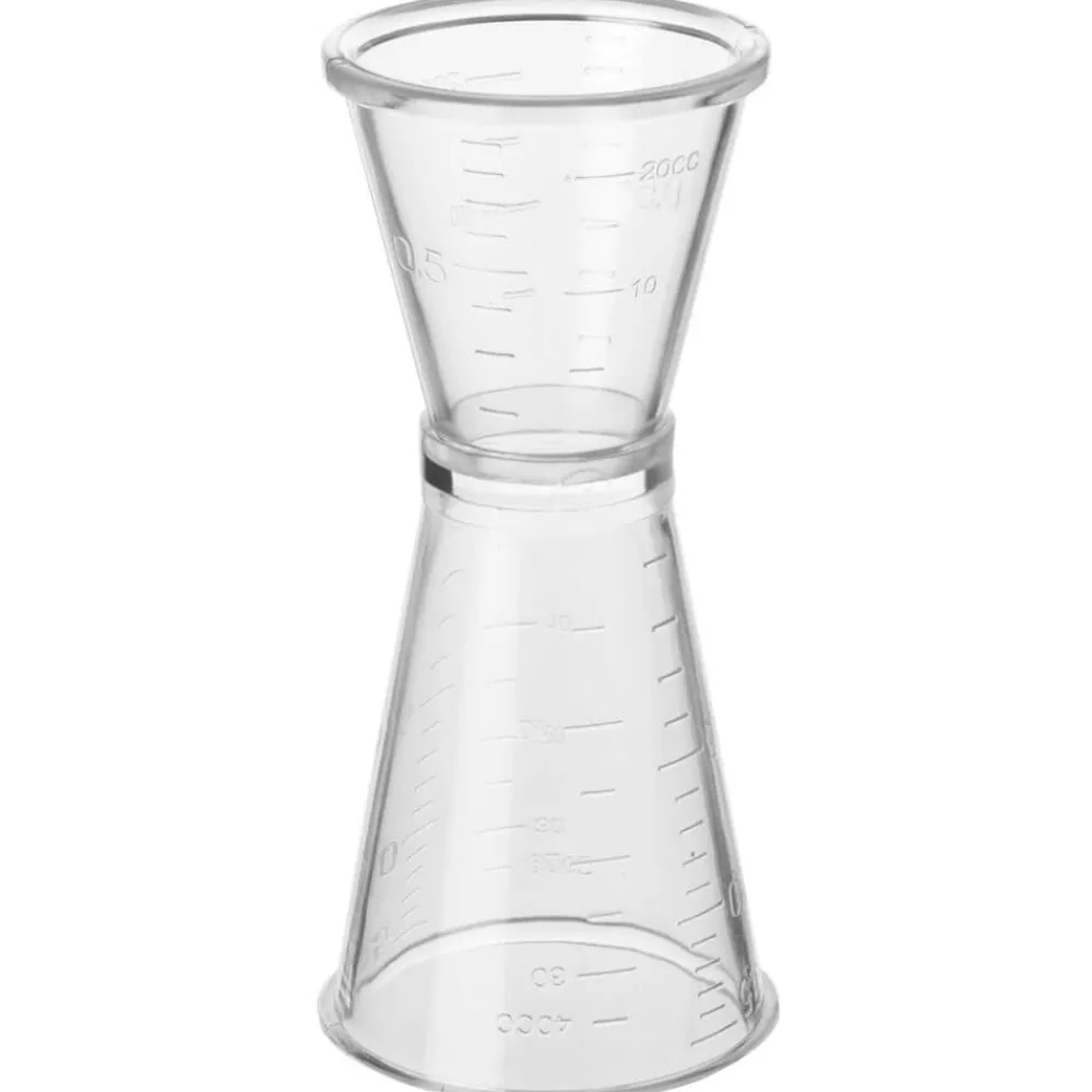 Barstuff Doppelmessbecher - Polycarbonat (20/40ml)