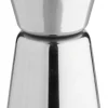 Barstuff Doppelmessbecher, glänzend - Edelstahl (20/40ml)