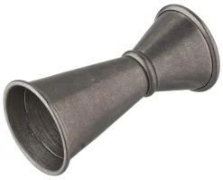 Barstuff Doppelmessbecher, vintage - Edelstahl (20/40ml)