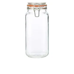 Barstuff Drahtbügelglas / Vorratsglas - 2 l (6 Stk.)