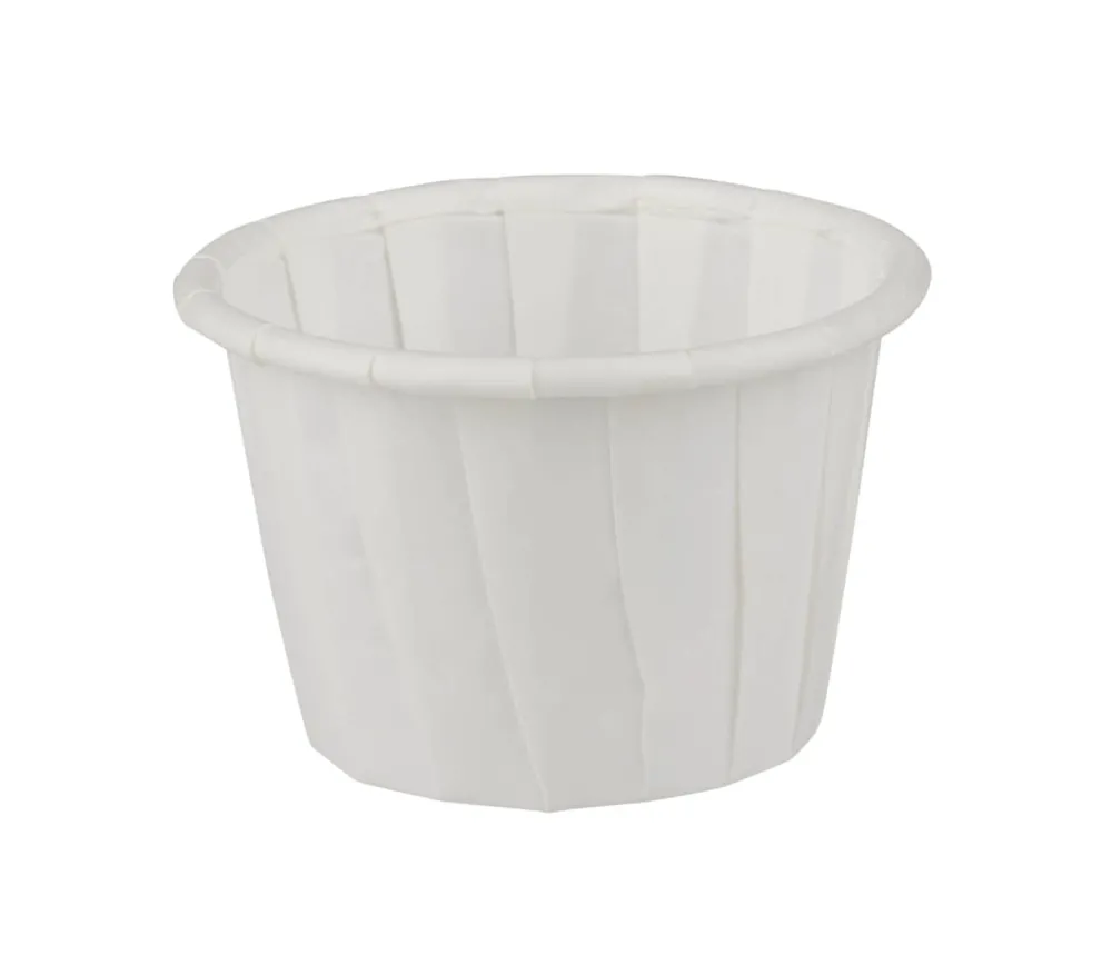 Barstuff Dressingbecher Wachspapier weiß - 28ml (250 Stk.)