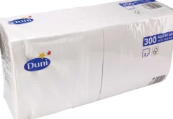 Barstuff Duni Zellstoffserviette, 2-lag. - 40x40cm 1/4 Falz (300Stk.)