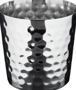 Barstuff Edelstahlbecher gehämmert, poliert - 400ml