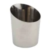 Barstuff Edelstahlbecher, Schrägschnitt - poliert (11,6cm)
