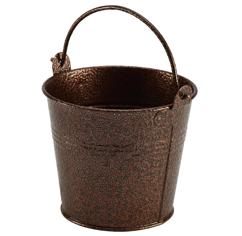 Barstuff Eimer, galvanisierter Stahl kupferfarben - 500ml