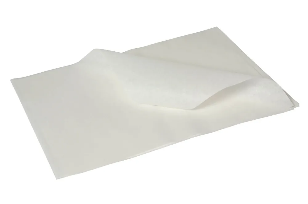 Barstuff Einschlagpapier fettdicht, weiß - 25x20cm (1000 Stk.)