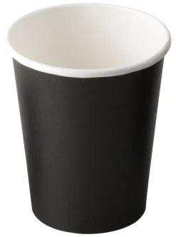 Barstuff Einwegbecher Fiesta, schwarz - 230ml (1000 Stk.)
