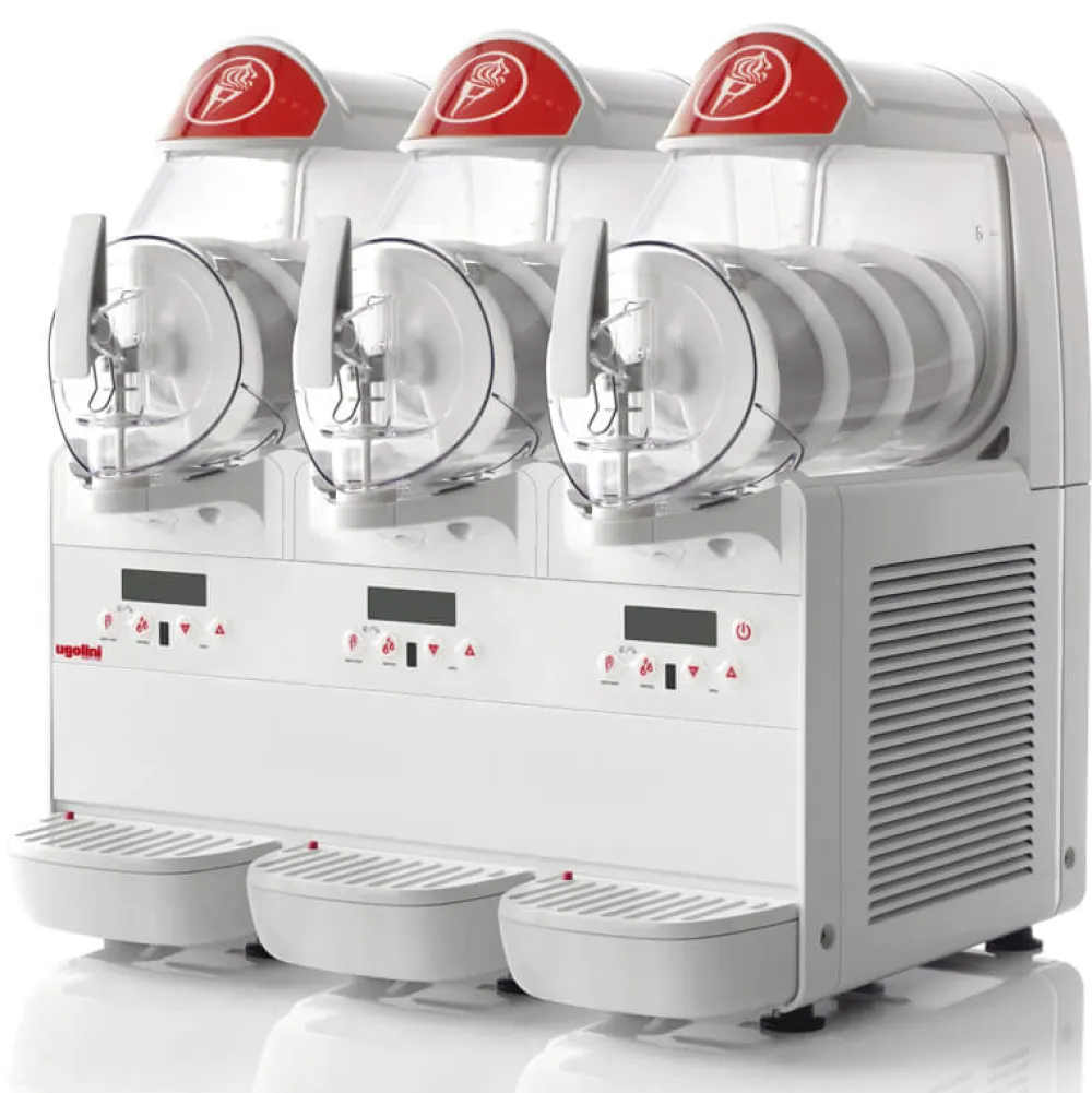 Barstuff Eismaschine MINIGEL PLUS 3 R290, 3 x 6 Liter Behälter