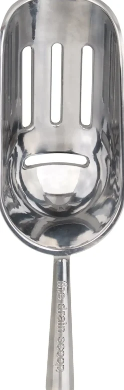 Barstuff Eisschaufel - Aluminium, the drain scoop