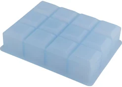 Barstuff Eiswürfelform Cubes, 12 Würfel, Lurch - Platin-Silikon (4cm)