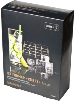 Barstuff Eiswürfelform Cubes, Platin Silikon, Lurch - 3cm
