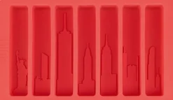 Barstuff Eiswürfelform Spears New York, Silikon - 10x2x2cm