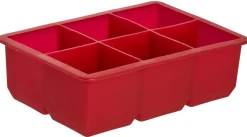 Barstuff Eiswürfelform Würfel (5,0cm) - rot