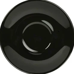 Barstuff Espresso Untertasse schwarz - 12cm (6 Stk.)