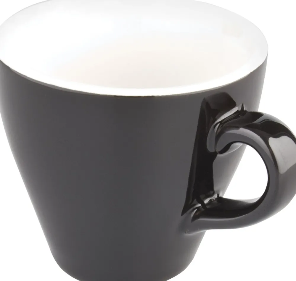 Barstuff Espressotasse Italia Black, schwarz-weiß - 90ml (1 Stk.)