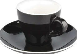 Barstuff Espressotasse Italia Black, schwarz-weiß - 90ml (1 Stk.)