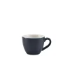 Barstuff Espressotasse Porzellan matt blau – 90 ml (6 Stk.)