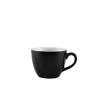 Barstuff Espressotasse Porzellan matt schwarz – 90 ml (6 Stk.)