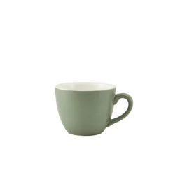 Barstuff Espressotasse Porzellan matt salbeigrün – 90 ml (6 Stk.)