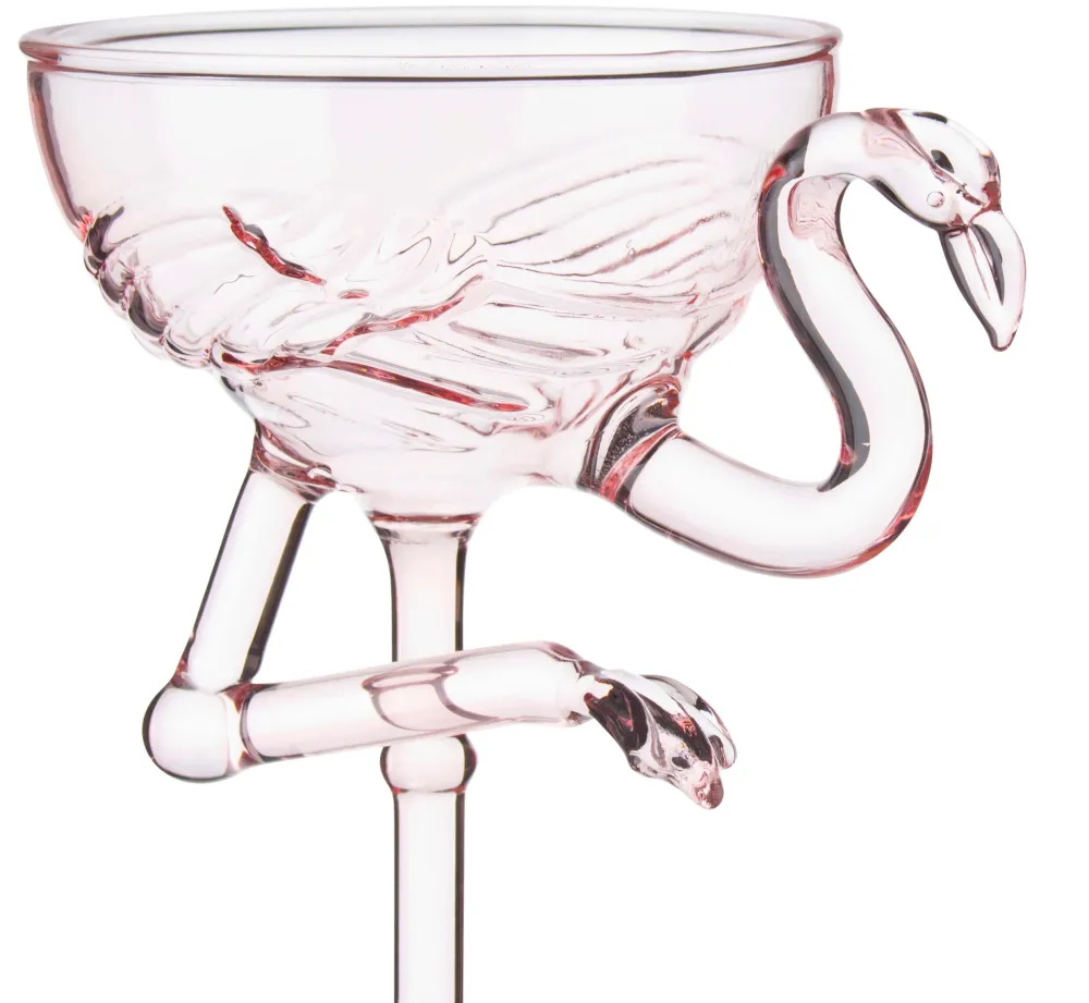 Barstuff Flamingo Glas, Flavour Blaster - 175ml (2 Stk.)