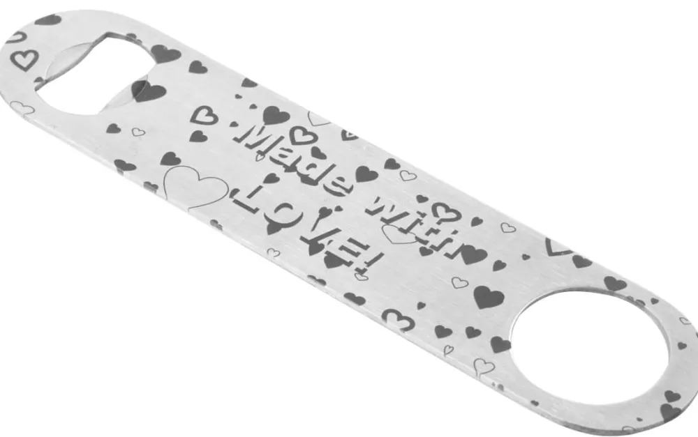 Barstuff Flaschenöffner/Speedopener, Edelstahl - Edition: Made with love