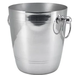Barstuff Flaschenkühler / Weinkühler, Aluminium, mit Ringgriffen - 5,0l