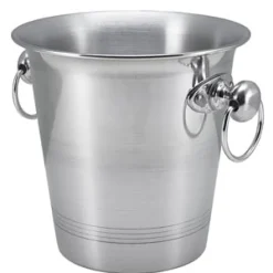 Barstuff Flaschenkühler / Weinkühler, Aluminium, mit Ringgriffen - 3,25l