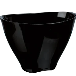 Barstuff Flaschenkühler Acryl, oval - schwarz (1-2 Flaschen)