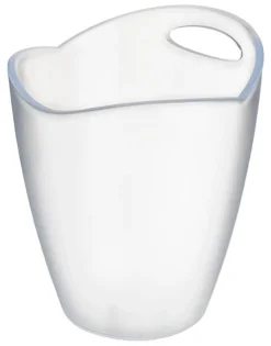 Barstuff Flaschenkühler Kunststoff mit Griff - frosted