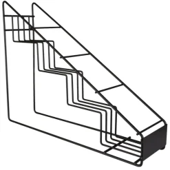 Barstuff Flaschentreppe schmal - schwarz
