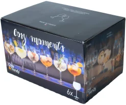 Barstuff Fresh Gin Tonic Glas, Cosy Moments - 700ml (6 Stk.)