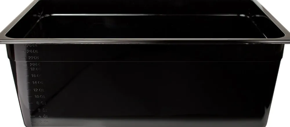 Barstuff Gastronormbehälter 200mm Tiefe - Kunststoff schwarz (GN 1/1)
