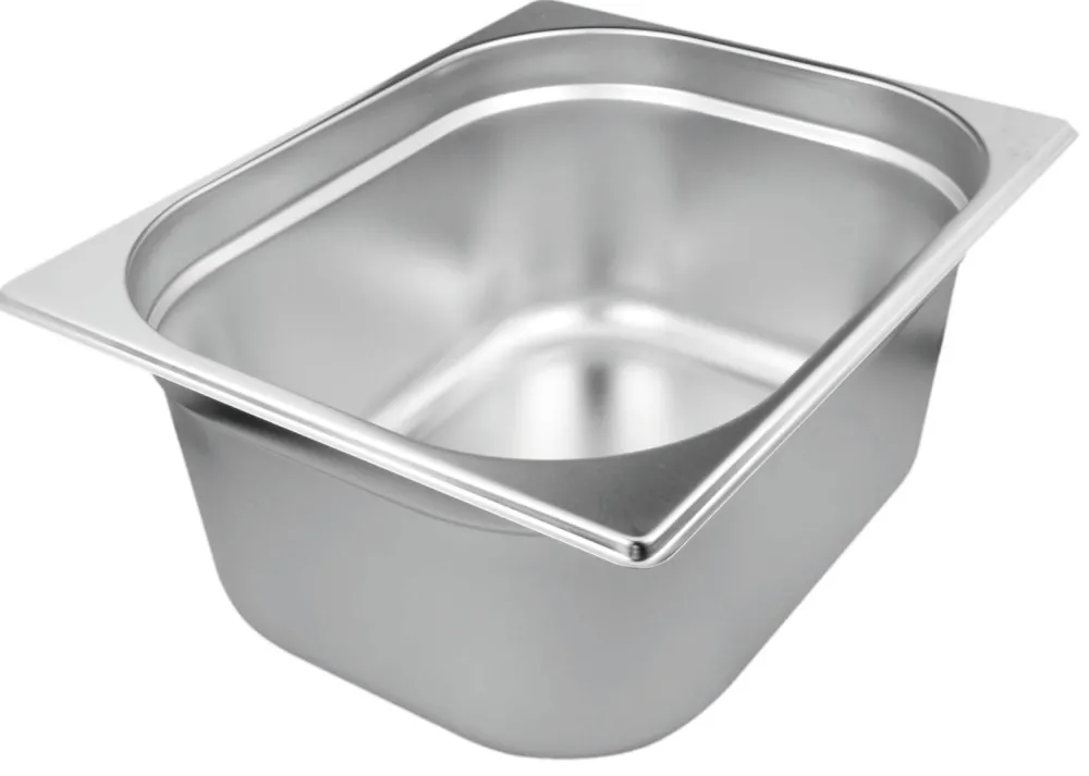 Barstuff Gastronormbehälter 65mm Tiefe - Edelstahl (GN 1/2)