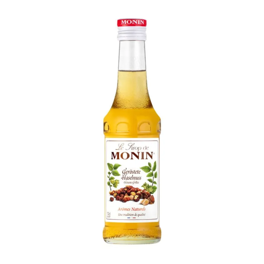 Barstuff Geröstete Haselnuss - Monin Sirup Kleinflasche (0,25l)
