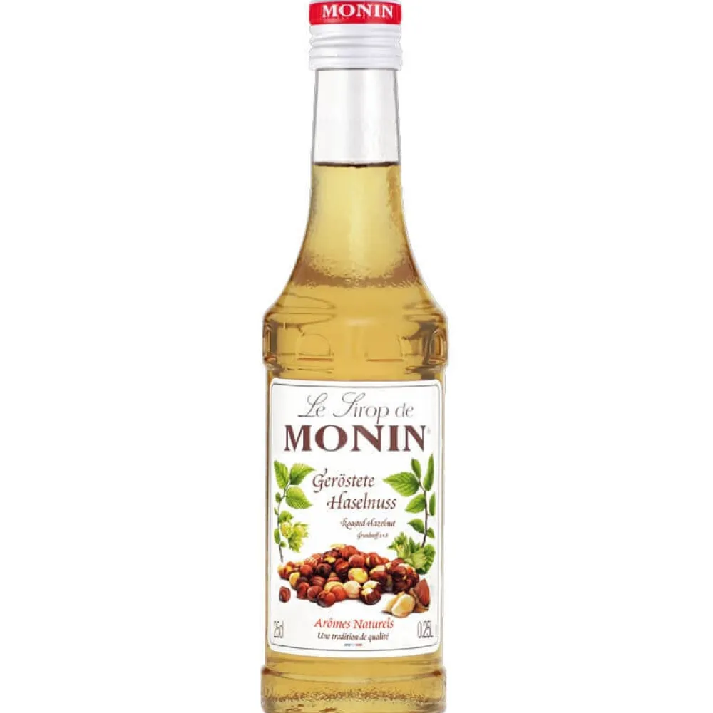 Barstuff Geröstete Haselnuss - Monin Sirup Kleinflasche (0,25l)
