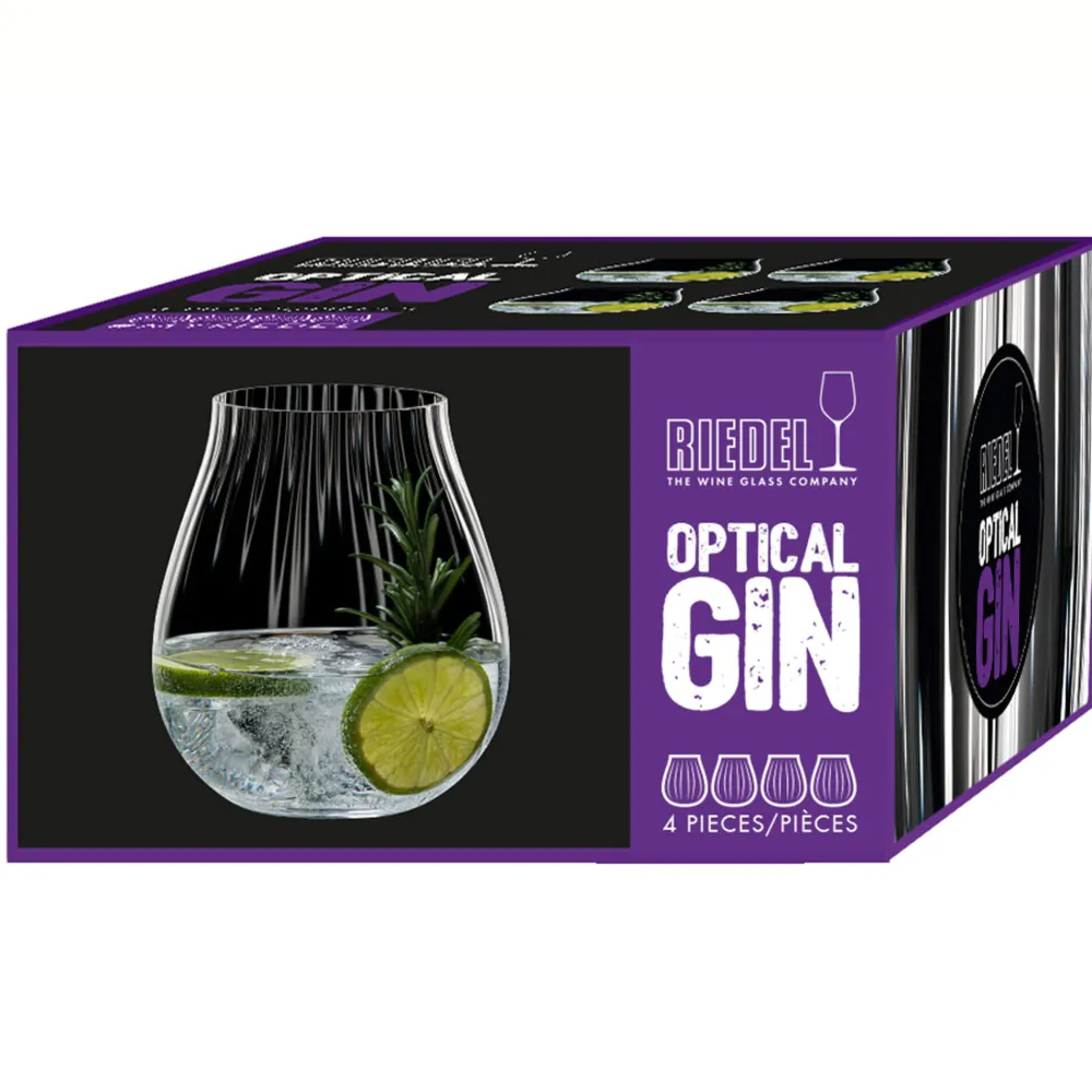 Barstuff Gin Glas Optical O, Riedel - 762ml (4 Stk.)